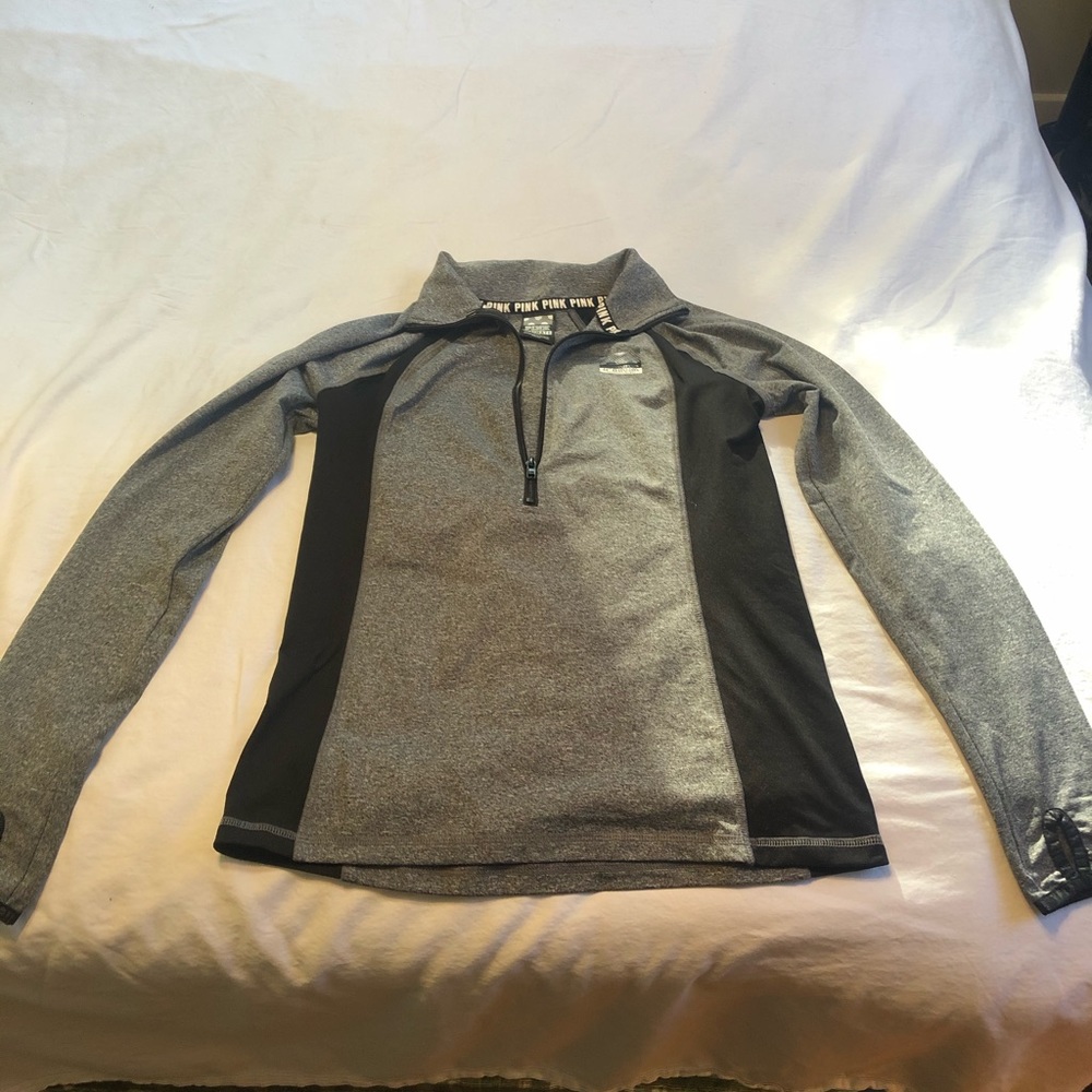 New without tags Pink three quarter zip!
